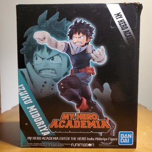 My Hero Academia Enter The Hero Izuku Midoriya Figure Deku